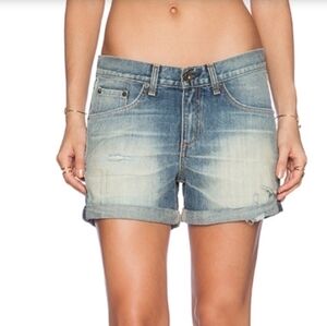 Rag & Bone Surfer Repair Boyfriend Shorts